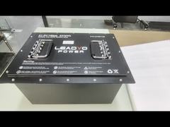 एलसीडी के साथ हाई करंट गोल्फ कार्ट Lifepo4 बैटरी 48V 100Ah 200A रिचार्जेबल