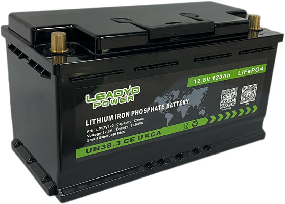 DIN L4 L5 12V 100Ah 120Ah Lifepo4 LFP ब्लूटूथ ऐप लिथियम आयरन बैटरी pacl सौर ऊर्जा भंडारण के लिए