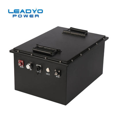 48V 100Ah फ्लोर क्लीनिंग मशीन बैटरी डीप साइकिल LiFepo4 AGV बैटरी पैक