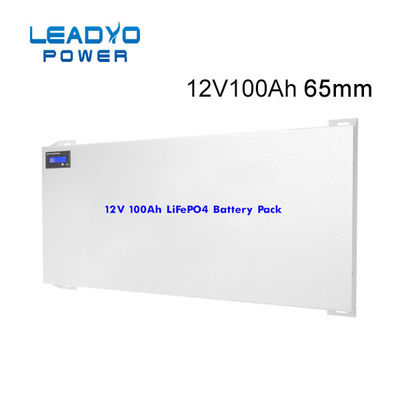 अच्छा मूल्य LEADYO स्लिमलाइन लिथियम डीप साइकिल बैटरी 12V 100Ah एजीएम कारवां बैटरी बदलें ऑनलाइन