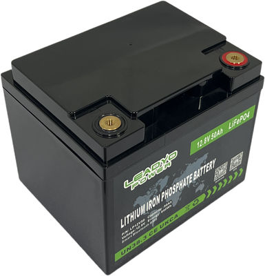 अच्छा मूल्य रिचार्जेबल BMS मरीन बोट लिथियम आयन बैटरी 12v 50Ah LiFePO4 डीप साइकिल बैटरी ऑनलाइन