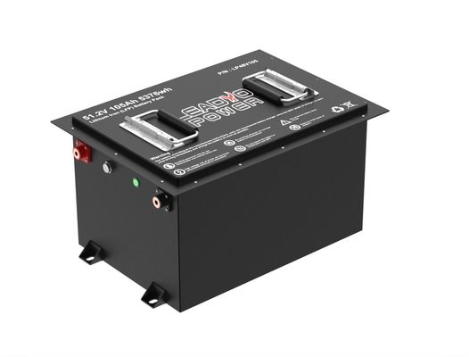 अच्छा मूल्य 51.2V 105Ah गोल्फ कार्ट LiFePO4 बैटरी एकीकृत BMS 48v Lifepo4 गोल्फ कार्ट बैटरी ऑनलाइन
