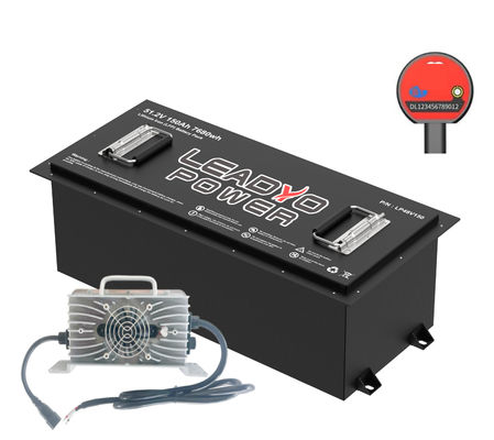 अच्छा मूल्य LiFePO4 गोल्फ कार्ट 48V 150Ah 51.2V लिथियम बैटरी 250A 260A/50S 520A/10S ऑनलाइन