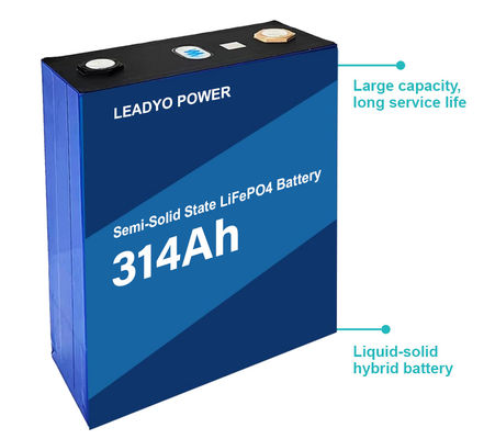 अच्छा मूल्य LiFePO4 Semi Solid State 3.2V 314Ah Lithium Priamatic Batteries Cell ऑनलाइन