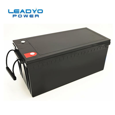 टिकाऊ 12V Lifepo4 बैटरी ब्लूटूथ 12V 200ah लिथियम आयरन Lifepo4 डीप साइकिल बैटरी