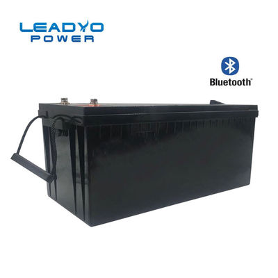 अच्छा मूल्य LEADYO ब्लूटूथ लिथियम डीप साइकिल समुद्री बैटरी 24V 200Ah LiFePO4 बैटरी ऑनलाइन