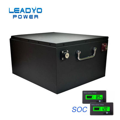 गोल्फ कार्ट के लिए LEADYO 30Ah 48V Lifepo4 बैटरी 48 वोल्ट लिथियम बैटरी पैक